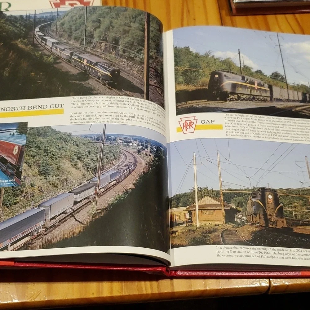 2 Pennsylvania‎ Railroad coffee table books